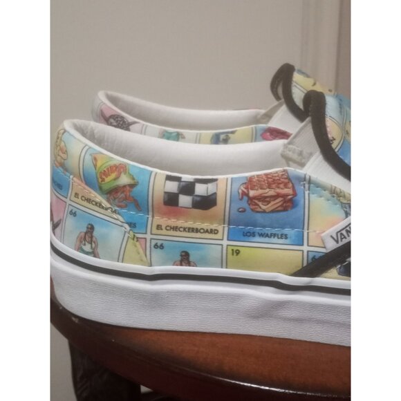 Los Vans Loteria Multi-Color Classic Sneakers Shoes Mens Sz 10 Women 11.5 - Picture 4 of 14